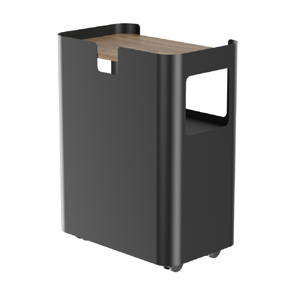 アール・エフ・ヤマカワ（株） スチールオープンワゴン3段 RFOWG スチール　オープンワゴン３段　黒 RFOWG-3BK