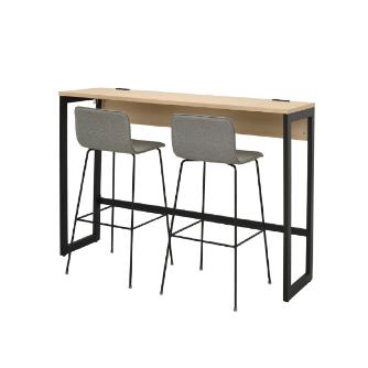 アール・エフ・ヤマカワ（株） リスムハイデスク RFFHD-1545 リスム　ハイデスク　Ｗ１５００×Ｄ４５０ RFFHD-1545NA-BL