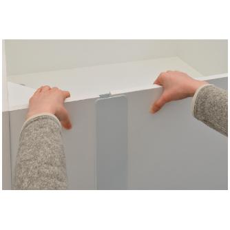 アール・エフ・ヤマカワ（株） パーソナルブースオプションエンドパネル RFPSB-OPEP パーソナルブース　オプションエンドパネル RFPSB-OPEPWH