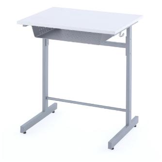 アール・エフ・ヤマカワ（株） スタディーデスクII1人用 Z-SDY21 スタディーデスクⅡ　１人用　白 Z-SDY21-WH