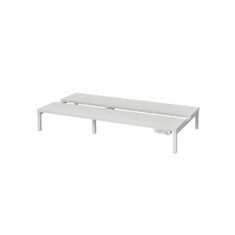 アール・エフ・ヤマカワ（株） 対面机上台 RFTR-NC 対面机上台　Ｗ９５０白２ヶ口コンセント RFTR-95WH-NC