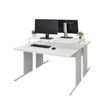 アール・エフ・ヤマカワ（株） 対面机上台 RFTR-NC 対面机上台　Ｗ９５０白２ヶ口コンセント RFTR-95WH-NC