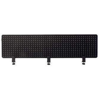 アール・エフ・ヤマカワ（株） メタルデスクトップパネル SHDTP-P メタルデスクトップパネル　Ｗ１２００　黒 SHDTP-PBK12