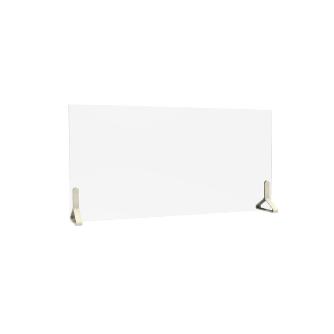 アール・エフ・ヤマカワ（株） カラー脚アクリル衝立 PPL カラー脚アクリル衝立Ｗ１２００×Ｈ６００ PPL-1260AC-WH