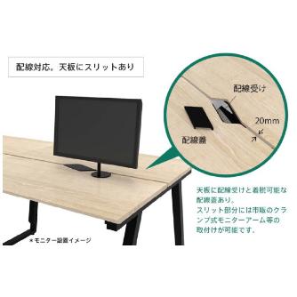 アール・エフ・ヤマカワ（株） チルトフリーアドレス用テーブル RFCLT-1 チルト　フリーアドレス用テーブル RFCLT-1212NA-BL