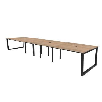 アール・エフ・ヤマカワ（株） リスムフリーアドレス用テーブル RFFLT-4812 リスム　フリーアドレス用テーブル RFFLT-4812DM-BL