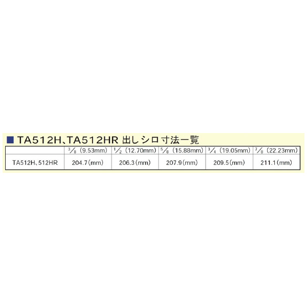 （株）イチネンＴＡＳＣＯ 油圧式ベンダーリバースセット TA512HR 油圧式ベンダーリバースセット TA512HR