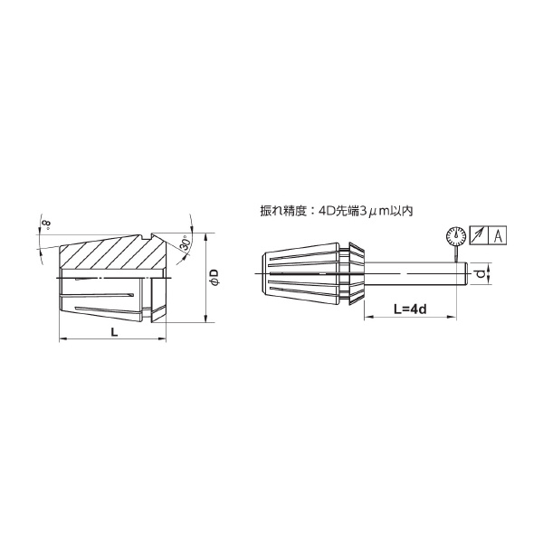 （株）ムラキ MRA ERクーラントコレット MRA-ERC ＭＲＡ　ＥＲクーラントコレット MRA-ERC11.0500CE3