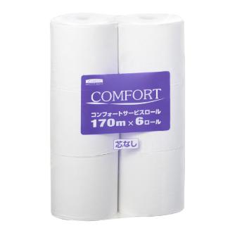 日本製紙クレシア（株） コンフォート サービスロール コンフォートサービスロール／大箱単位 11295 170m (ｼﾝﾅｼ) 6ﾛｰﾙX8ﾊﾟｯｸ