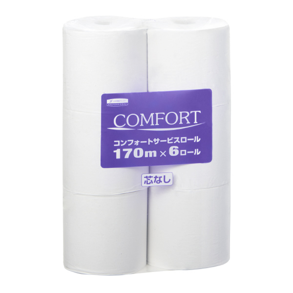 日本製紙クレシア（株） コンフォート サービスロール コンフォートサービスロール／大箱単位 11295 170m (ｼﾝﾅｼ) 6ﾛｰﾙX8ﾊﾟｯｸ