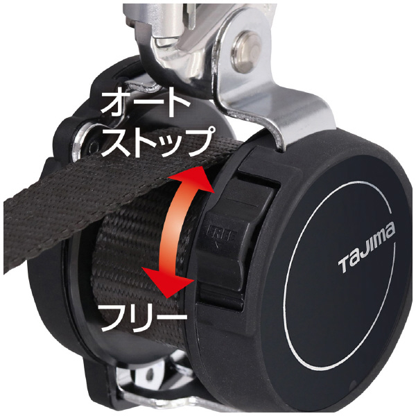 （株）ＴＪＭデザイン 胴ベルト用KRリールL 胴ベルト用ＫＲリールＬ４セット　Ｌサイズ B1SLKR-L4BK