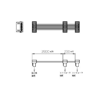 小倉クラッチ（株） 複数台用設定器ハーネス CTPW 複数台用設定器ハーネス CTPW02200202