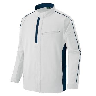アイトス（株） 長袖ジャケット(男女兼用) AZ-1903 長袖ジャケット（男女兼用） AZ-1903-003-4L ｼﾙﾊﾞｰｸﾞﾚｰ