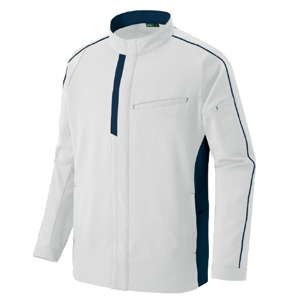 アイトス（株） 長袖ジャケット(男女兼用) AZ-1903 長袖ジャケット（男女兼用） AZ-1903-003-5L ｼﾙﾊﾞｰｸﾞﾚｰ