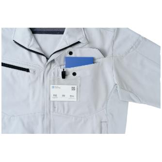 アイトス（株） 長袖ブルゾン(男女兼用) AZ-2402 長袖ブルゾン（男女兼用） AZ-2402-003-4L ｼﾙﾊﾞｰｸﾞﾚｰ
