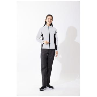 アイトス（株） 長袖ブルゾン(男女兼用) AZ-4201 長袖ブルゾン（男女兼用） AZ-4201-003-3L ｼﾙﾊﾞｰｸﾞﾚｰ