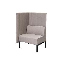 アール・エフ・ヤマカワ（株） カッコ ファブリックソファ 片側パネルタイプ RFFBS