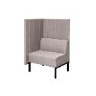 アール・エフ・ヤマカワ（株） カッコ ファブリックソファ 片側パネルタイプ RFFBS