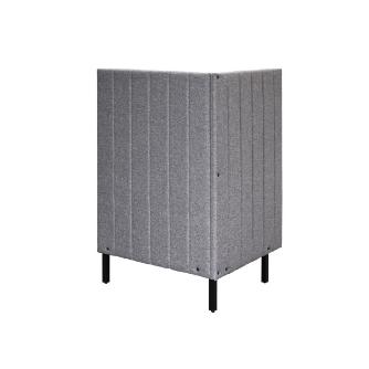 アール・エフ・ヤマカワ（株） カッコ ファブリックソファ 片側パネルタイプ RFFBS カッコ　ファブリックソファ　Ｗ７６０ RFFBS-7612LGK