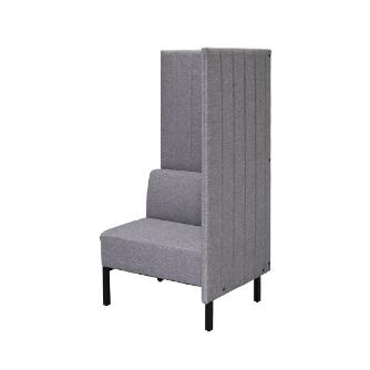 アール・エフ・ヤマカワ（株） カッコ ファブリックソファ 片側パネルタイプ RFFBS カッコ　ファブリックソファ　Ｗ７６０ RFFBS-7615LGK