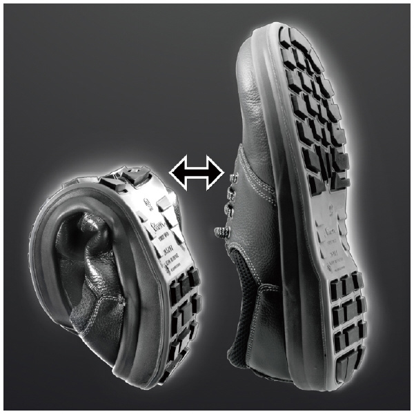 （株）シモン JIS安全靴 SF11黒絶縁 ＪＩＳ安全靴 SF11ｸﾛｾﾞﾂｴﾝ 255