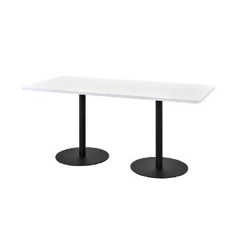 アール・エフ・ヤマカワ（株） リスタカフェテーブル RFRCT-1575 リスタ　カフェテーブル１５００×７５０ RFRCT-1575WH