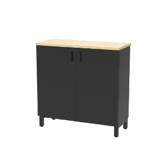 アール・エフ・ヤマカワ（株） 収納カウンター開き扉タイプ RFDBC 収納カウンター　開き扉タイプ RFDBC-1040NB-DR