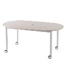 アール・エフ・ヤマカワ（株） キャスターテーブルオーバル RFCTT