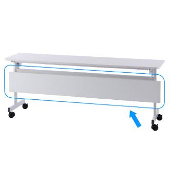 アール・エフ・ヤマカワ（株） シンプルフォールディングテーブルII RFFT2 シンプルフォールディングテーブルⅡ RFFT2-OP-180WH