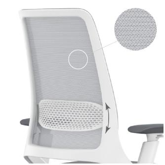 アール・エフ・ヤマカワ（株） ハグチェア可動肘ランバー付き RFHUC ハグ　チェア　可動肘　ランバー付き RFHUC-001BK-GF