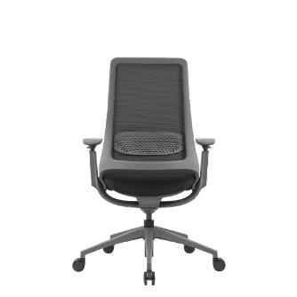 アール・エフ・ヤマカワ（株） ハグチェア可動肘ランバー付き RFHUC ハグ　チェア　可動肘　ランバー付き RFHUC-001BK-GF