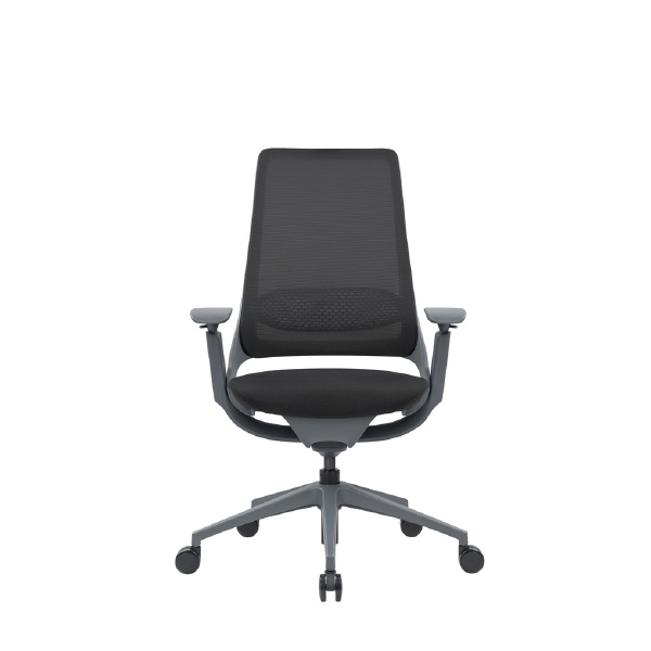 アール・エフ・ヤマカワ（株） ハグチェア可動肘ランバー付き RFHUC ハグ　チェア　可動肘　ランバー付き RFHUC-001BK-GF