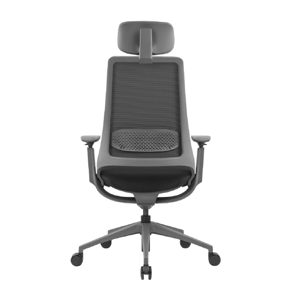 アール・エフ・ヤマカワ（株） ハグチェア可動肘ランバーヘッドレスト付 RFHUC ハグチェア　可動肘ランバーヘッドレスト付 RFHUC-001BK-GF-HR