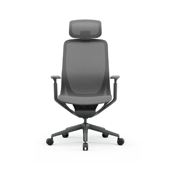 アール・エフ・ヤマカワ（株） アリアチェア可動肘ヘッドレスト付 RFARC-001-HR アリア　チェア　可動肘　ヘッドレスト付 RFARC-001DG-HR