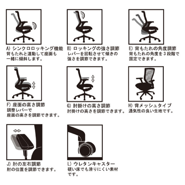 アール・エフ・ヤマカワ（株） T30チェア可動肘ヘッドレスト付 FHTN302RF Ｔ３０チェア　可動肘　ヘッドレスト付 FHTN302RF020