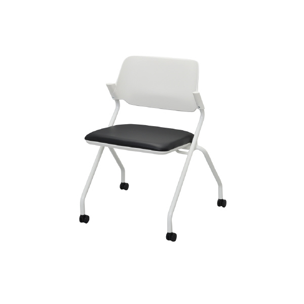 アール・エフ・ヤマカワ（株） SYネスティングチェア肘無しPVC RFC-SY ＳＹネスティングチェア　肘無し　ＰＶＣ RFC-SYPBK