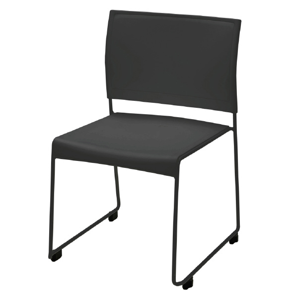 アール・エフ・ヤマカワ（株） ループ脚チェアBONUM BONUM ループ脚チェア　ＢＯＮＵＭ　ブラック BONUM-BLACK