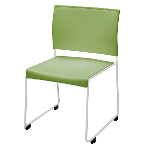 アール・エフ・ヤマカワ（株） ループ脚チェアBONUM BONUM ループ脚チェア　ＢＯＮＵＭ　グリーン BONUM-GREEN