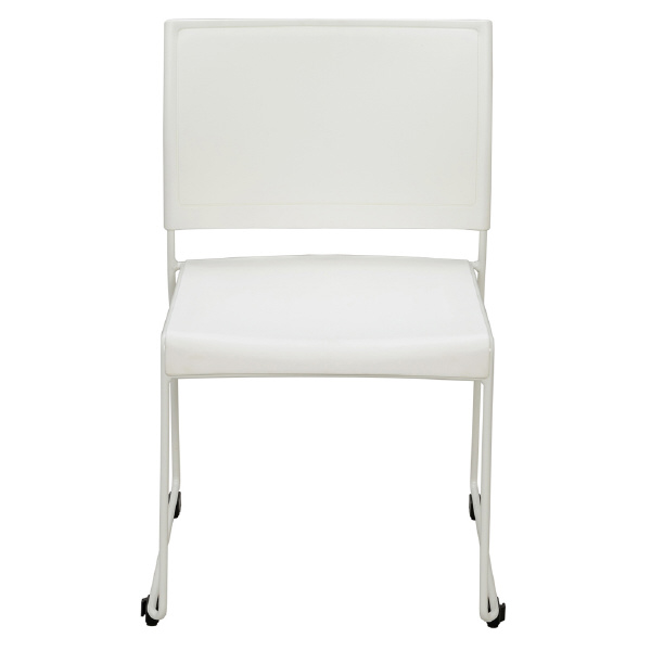 アール・エフ・ヤマカワ（株） ループ脚チェアBONUM BONUM ループ脚チェア　ＢＯＮＵＭ　ホワイト BONUM-WHITE