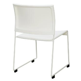 アール・エフ・ヤマカワ（株） ループ脚チェアBONUM BONUM ループ脚チェア　ＢＯＮＵＭ　ホワイト BONUM-WHITE