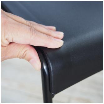 アール・エフ・ヤマカワ（株） ループ脚チェアBONUM4脚 BONUM-4SET ループ脚チェア　ＢＯＮＵＭ　ホワイト４脚 BONUM-WHITE-4SET