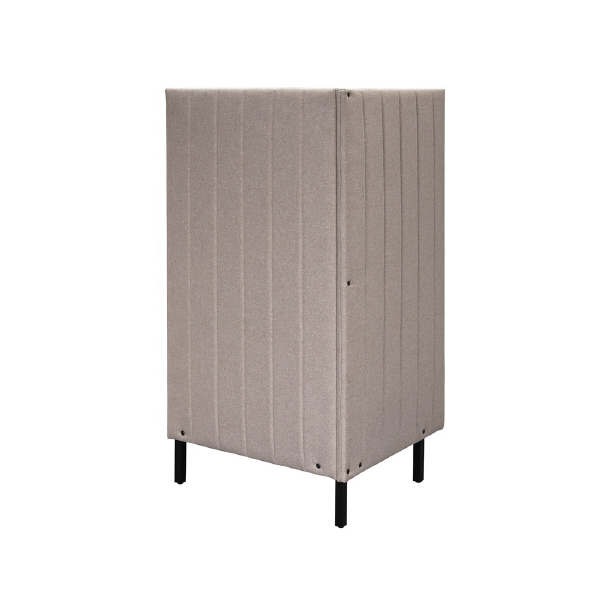 アール・エフ・ヤマカワ（株） カッコ ファブリックソファ 片側パネルタイプ RFFBS カッコ　ファブリックソファ　Ｗ７６０ RFFBS-7615BEK-NC