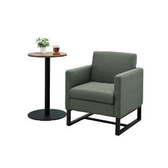 アール・エフ・ヤマカワ（株） スクエアソファII ファブリック RFSSF2 スクエアソファⅡ　ファブリック　１人掛け RFSSF2-F1PGN