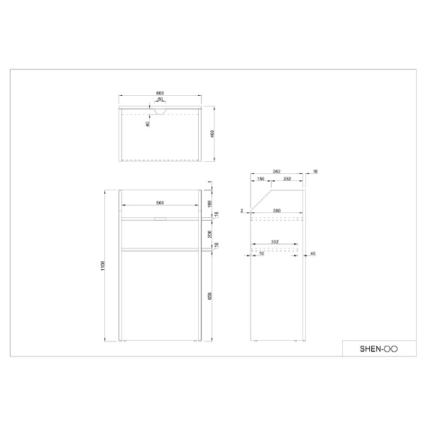 アール・エフ・ヤマカワ（株） 演説台 SHEN 演説台　ナチュラル SHEN-NA