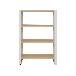 アール・エフ・ヤマカワ（株） リスムシェルフ RFFSH リスムシェルフ　Ｗ８００　３段 RFFSH-803NA-WF