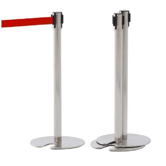 アール・エフ・ヤマカワ（株） ポールパーテーション Sタイプ RFPP ポールパーテーション　ＳタイプⅡ　レッド RFPP-RDST2