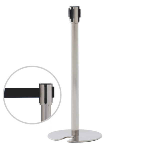 アール・エフ・ヤマカワ（株） ポールパーテーション Sタイプ RFPP ポールパーテーション　ＳタイプⅡブラック RFPP-BKST2