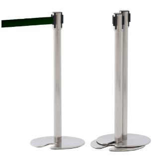 アール・エフ・ヤマカワ（株） ポールパーテーション Sタイプ RFPP ポールパーテーション　ＳタイプⅡブラック RFPP-BKST2