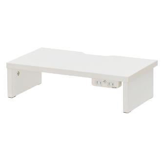 アール・エフ・ヤマカワ（株） 机上PCラックII RFDR2 机上ＰＣラックⅡ　Ｗ４５０×Ｈ１２０ RFDR2-450WH-NC