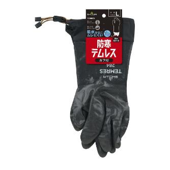 ショーワグローブ（株） 防寒テムレス カフ(タグ付) NO284KF 防寒テムレス　カフ（タグ付）Ｌサイズ NO284KF-L ﾌﾞﾗｯｸ